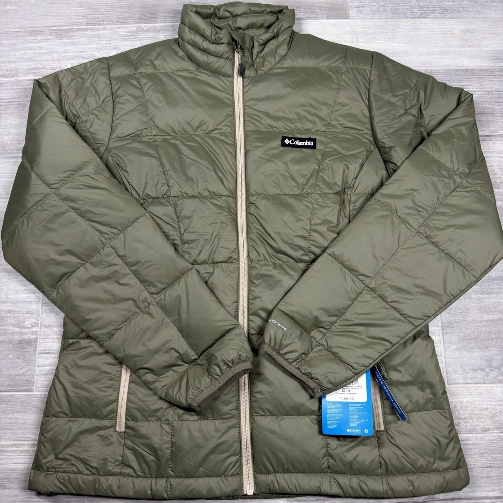 Columbia Sportswear Women's Voodoo Falls 590 TurboDown II Jacket Medium Green - Picture 2 of 8